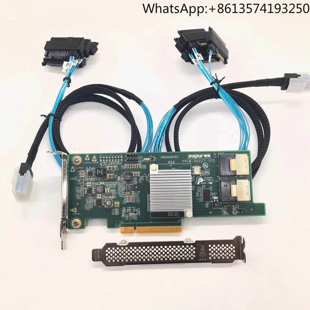 

9207-8i PCIE3.0 6Gbps HBA LSI FW:P20 IT Mode ZFS FreeNAS unRAID 2* SFF-8087 SAS