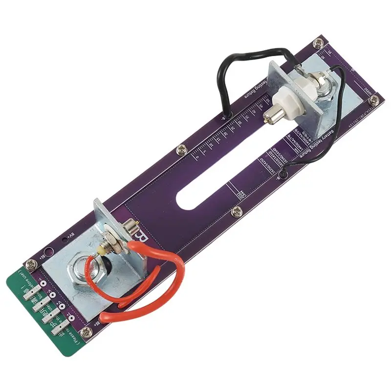 Aug. New 20A 4-Wrie Battery Tests Stand 18650 Internal Resistance Capacity Tester Fixture Current Voltage Meter Detection BOX