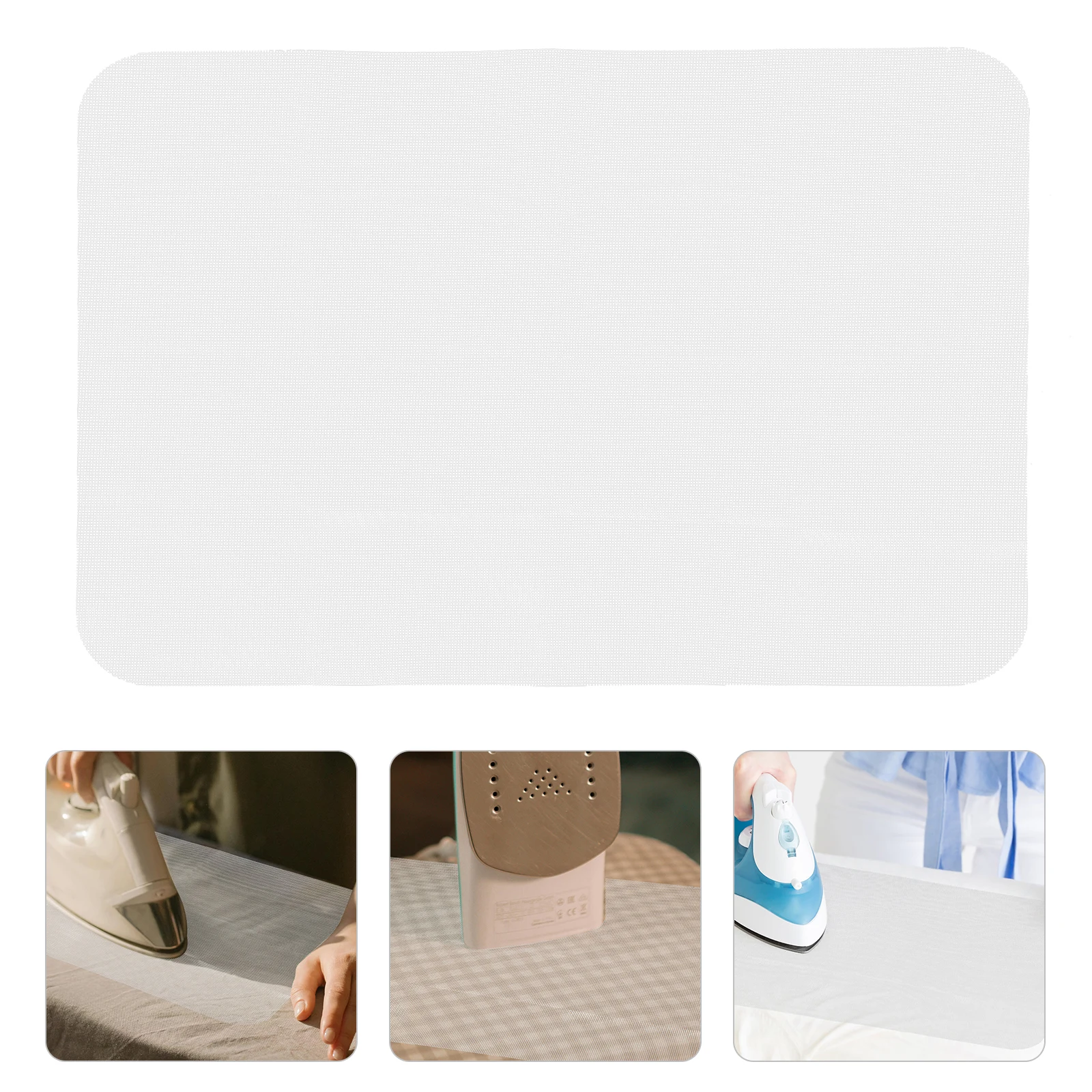 

10 Pcs Ironing Clothing Net Garment Protection Pad Press White Hot Resistant Mat