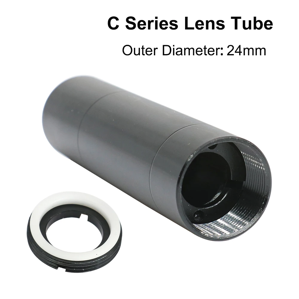 HAOJIAYI E Series CO2 O.D.25mm obiektyw Tube dla D20 F50.8/63.5/101.6mm obiektyw CO2 maszyna do grawerowania i cięcia laserowego