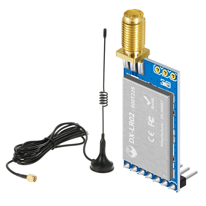 

Радиочастотный модуль LoRa ASR6601 - 850-931 МГц -138 дБм Rx Чувствительность + 22 дБм Tx Power Диапазон 5 км UART + IPEX LoRaWAN IoT