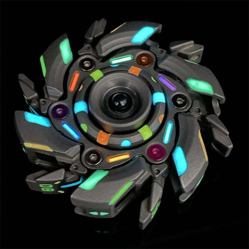 Deformation Mecha Fidget Spinner EDC Hand Spinner Fidget Toys ADHD Tool Anxiety Stress Relief Toys Fingertip Spinning Top