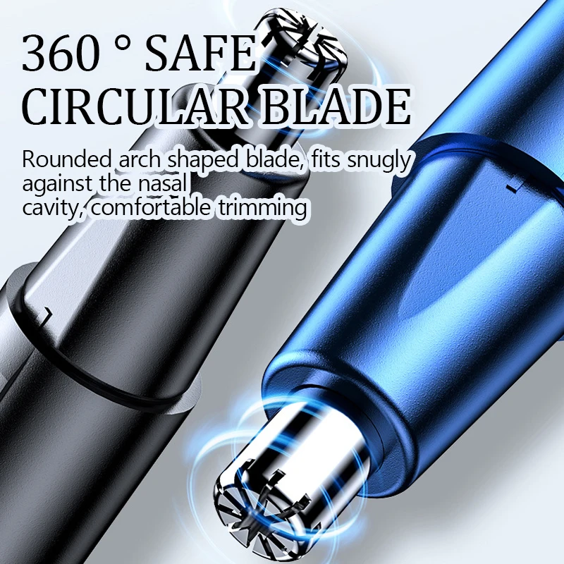 Rechargeable Nose Hair Trimmer Electric Nose Hair Trimmer Men's Shaver Nose Hair Trimmer Nose Hole Trimming Scissors image 2