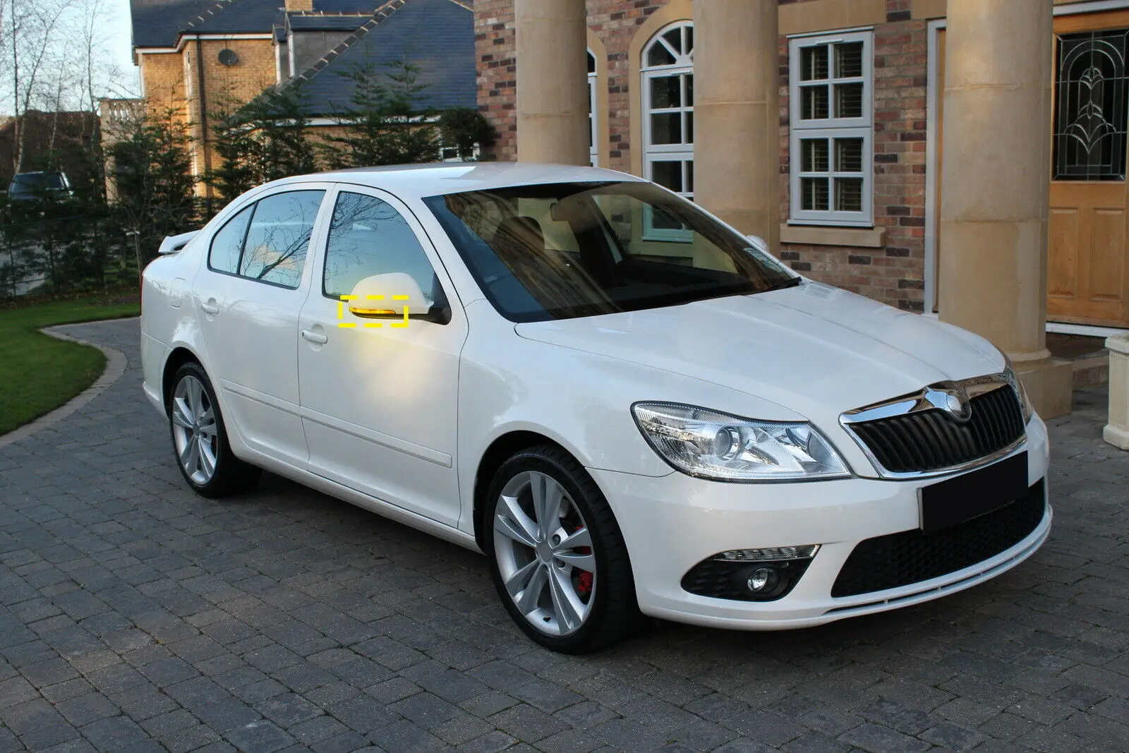 الأيمن LED الجانب مرآة الرؤية الخلفية مؤشر بدوره مصباح إشارة لسكودا اوكتافيا II 2009-2013 رائع 3T 2008-2014 الجناح مرآة الباب