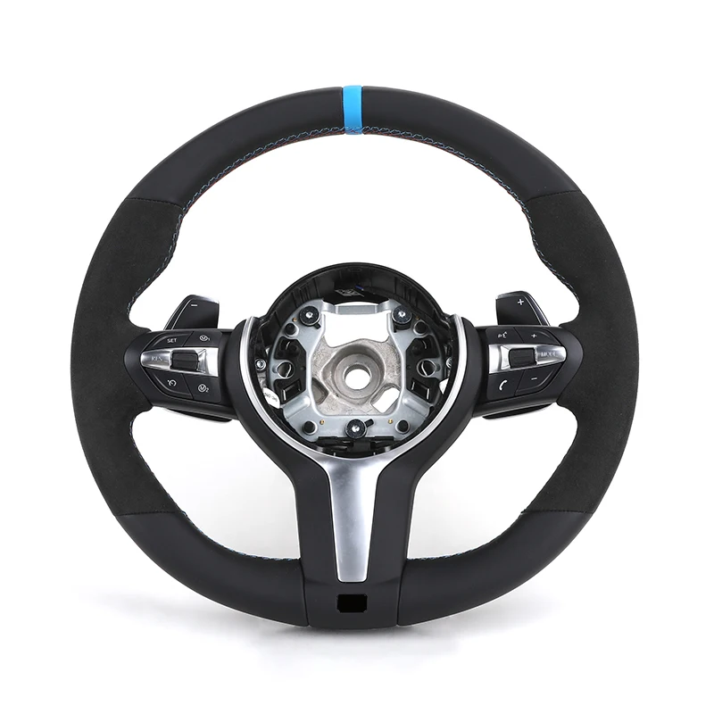 Microsuede M Sport Volant Steering Wheel for BMW F07 F10 F11 F30 F20 F21 F22 F23 F31 F32 F33 F34 F36 X3 X4 X5 X6 F15 F16 F25 F26