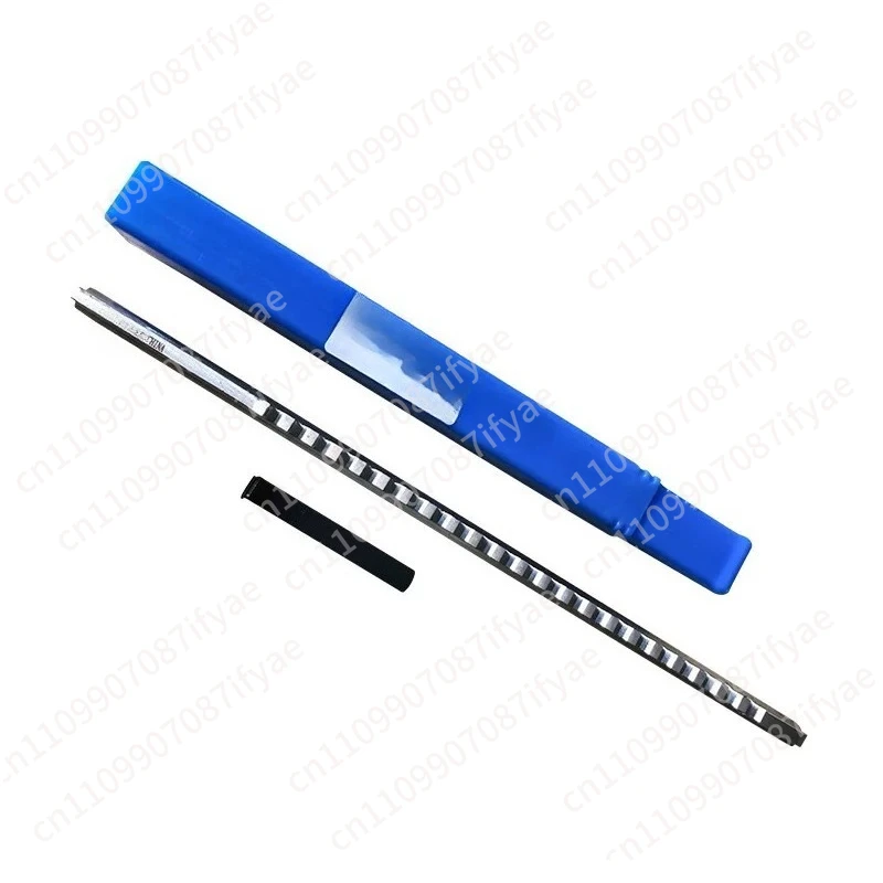 HSS 6mm C1 Push-Type Keyway Broach Metric Size HSS Keyway + Shim Cutting Tool for CNC Router Metalworking