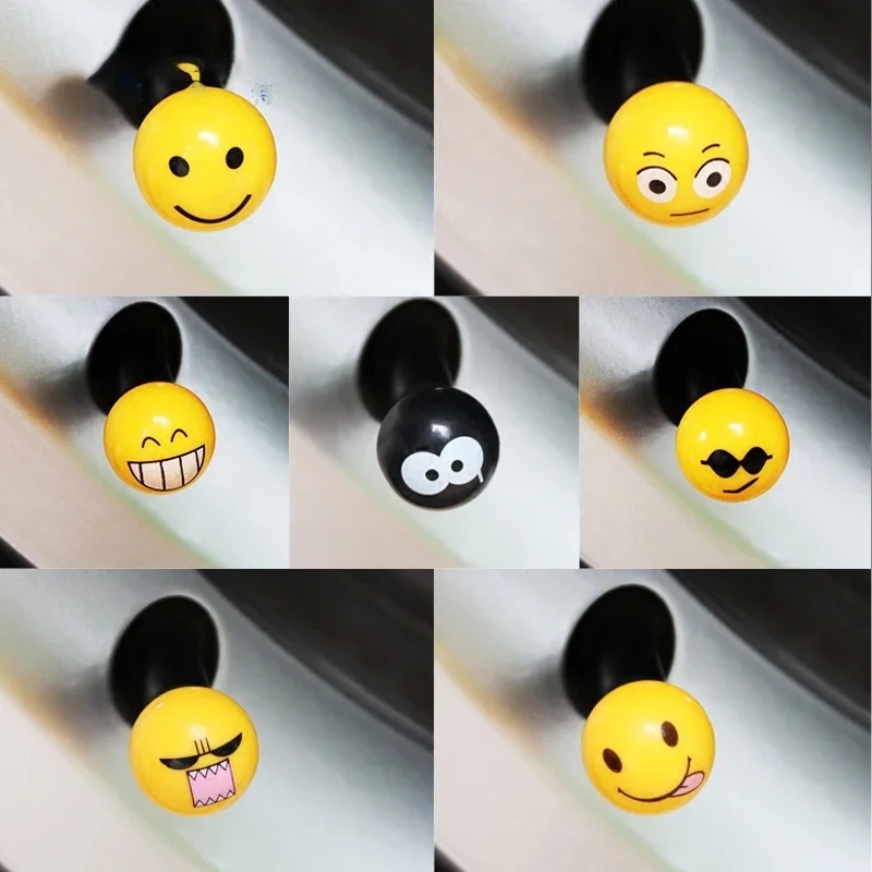 Car tires, valve caps, bicycles, motorcycles, cute expressions, valve core covers, personalized decoration and modification