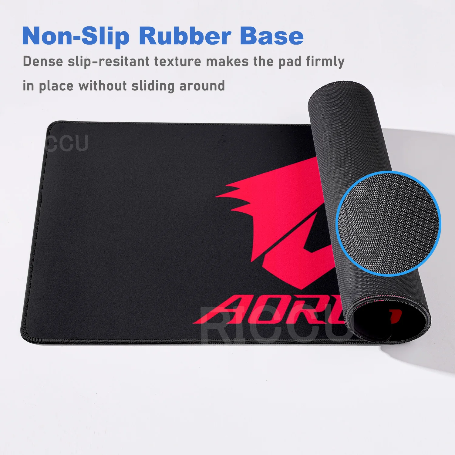 Natural rubber Rug 100x50cm AORUS Large Gaming Mouse Pad XXL Office Computer PC Gamer Laptop Mausepad Carpet Keyboard Desk Mat #5