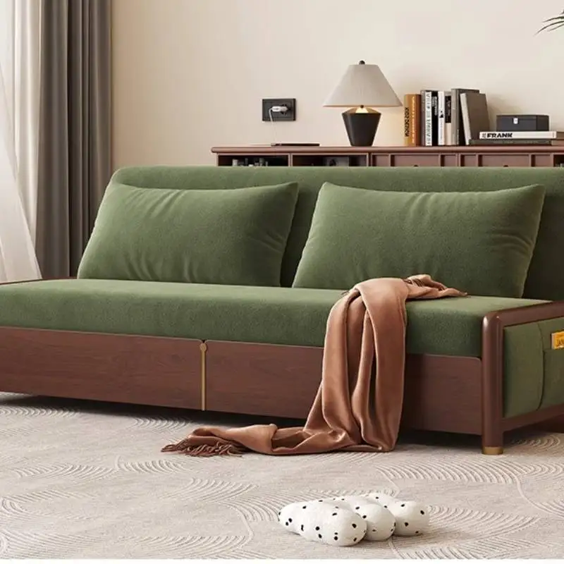 أرائك غرفة المعيشة الكلاسيكية الخضراء كبيرة الحجم رخيصة لينة الشمال أرائك غرفة المعيشة فقاعة الحديثة Divano 2 Posti الأثاث للمنزل