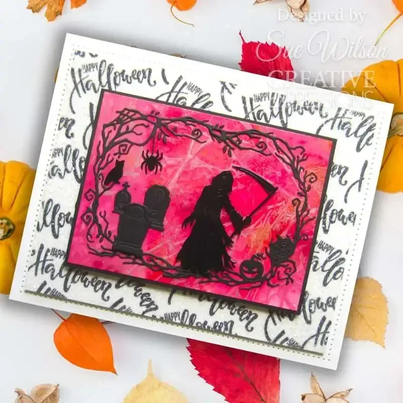 هالوين بو تو يو الإطار 2025 جديد قطع معدنية يموت الحرفية النقش جعل ورقة بطاقات المعايدة صنع قالب DIY بها بنفسك اليدوية