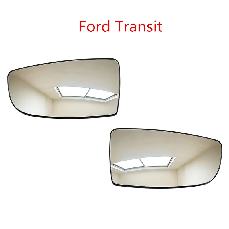 Car Side Mirror Glass For Ford Transit MK8 2014-2021 HD Without Heating Rearview Mirror Lens Automotive Accessories