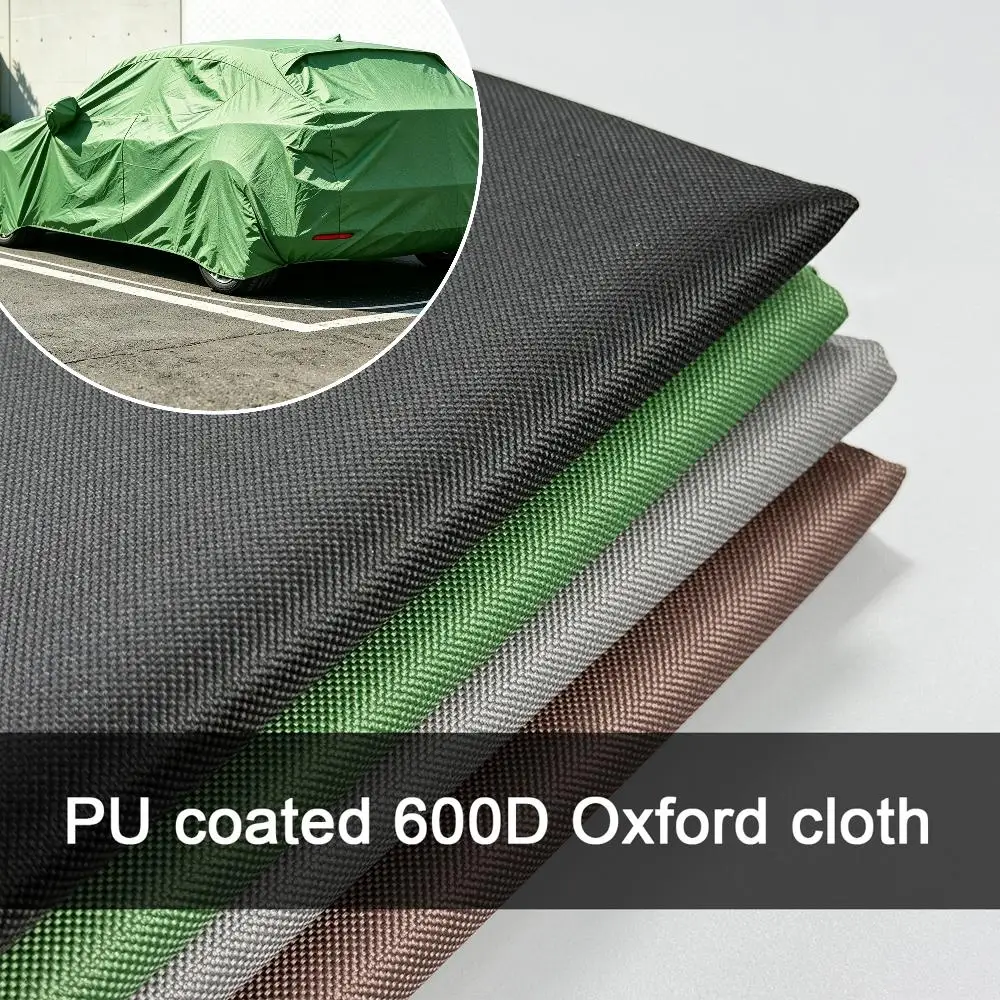 600D PU Waterproof Oxford Fabric High Density PU Coated 360X145cm 0.3mm for Car Sunroof Guard Boat Cover Pet House DIY Sewing