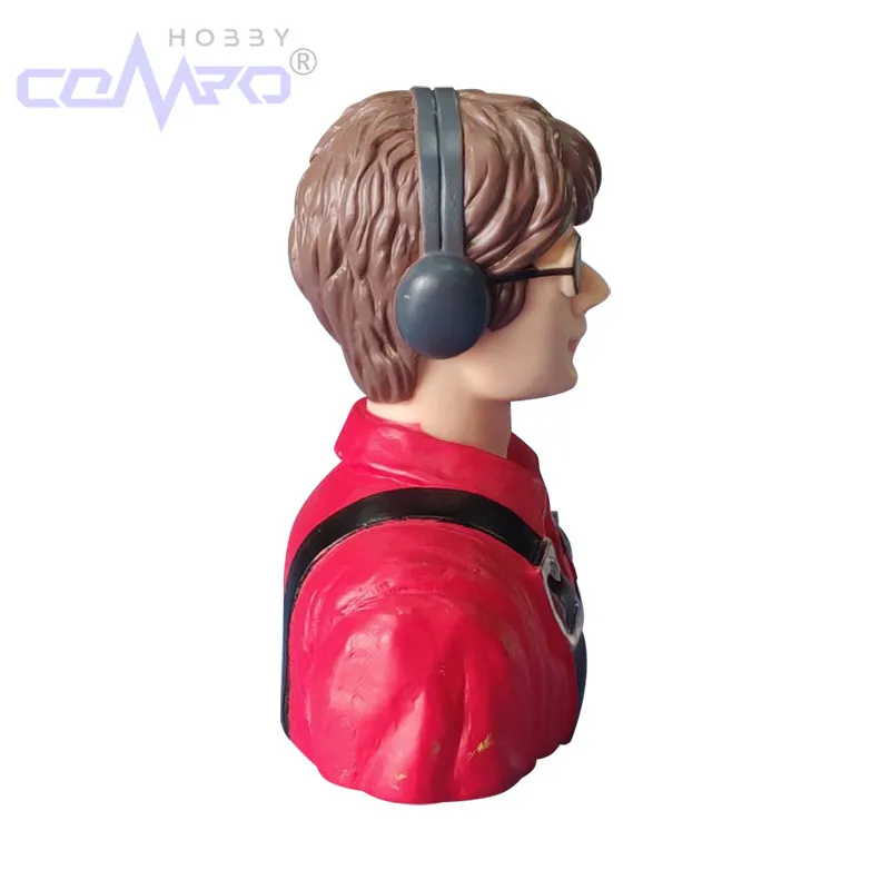 1 pc 1/6 escala pilotos figuras modelo de brinquedo para avião rc acessórios hobby asa fixa avião modelo de aeronave rc