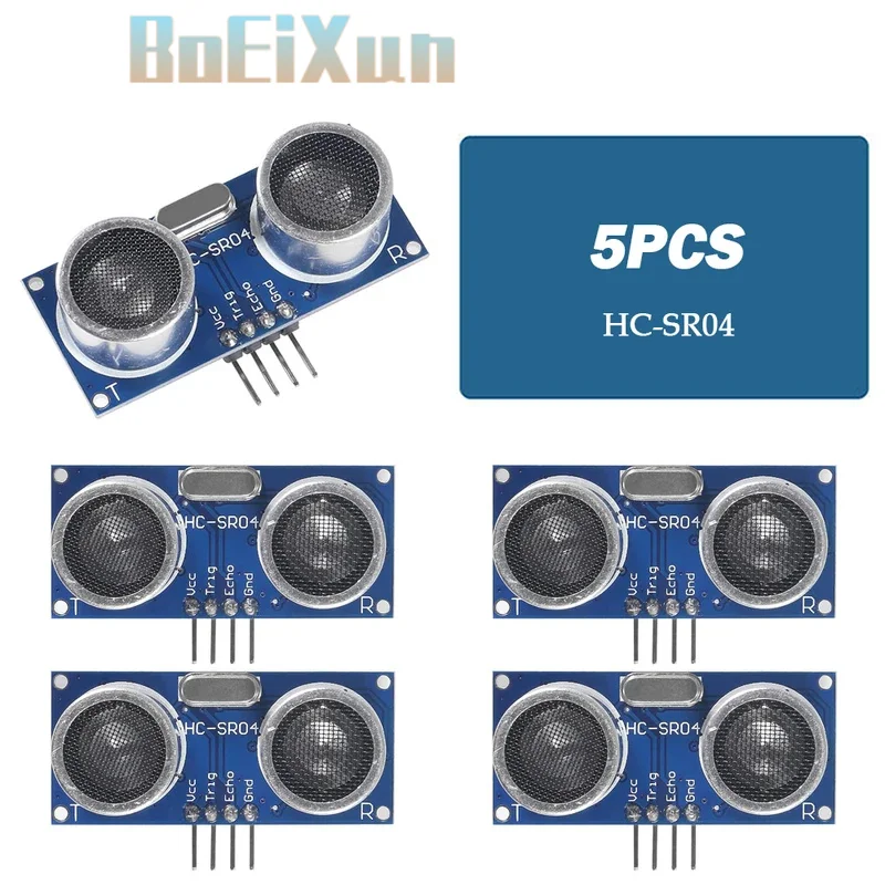 HC-SR04 HCSR04 to World Ultrasonic Wave Detector Ranging Module HC-SR04 HC SR04 HCSR04 Distance Sensor