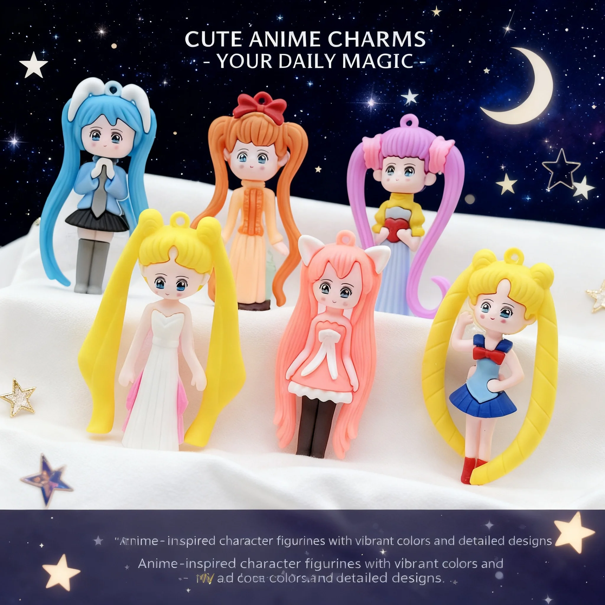 

Anime Keychain Cartoon Girl Figure Keychain Hatsune Miku Keychain Pendant Doll Keychain Girl Gift Wholesale Bulk Cute Anime