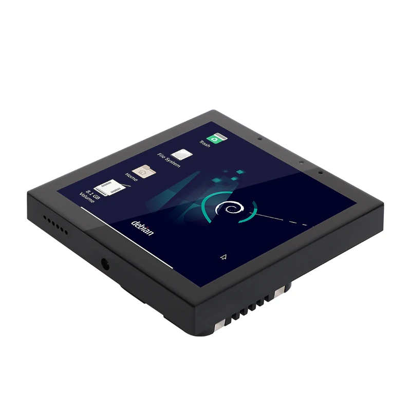 Portworld 4 Inch Android/Linux System POE Power Supply Touch Screen Control Panel for Homes, Office Buildings and Hotels.