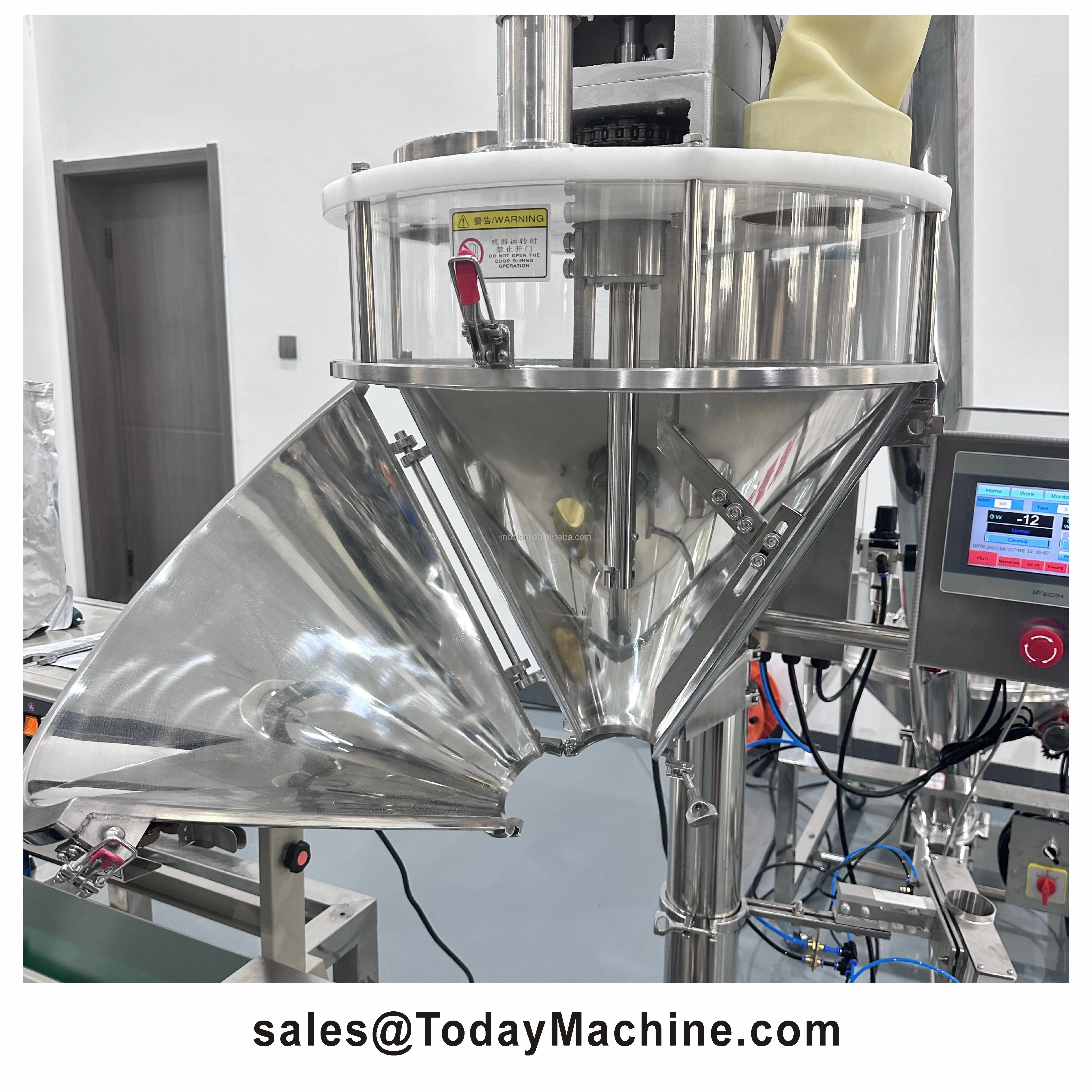 Modular Semi Automatic Auger Powder Filler with Interchangeable Tools for Sachet Bottle Pouch and Capsule Packaging Needs