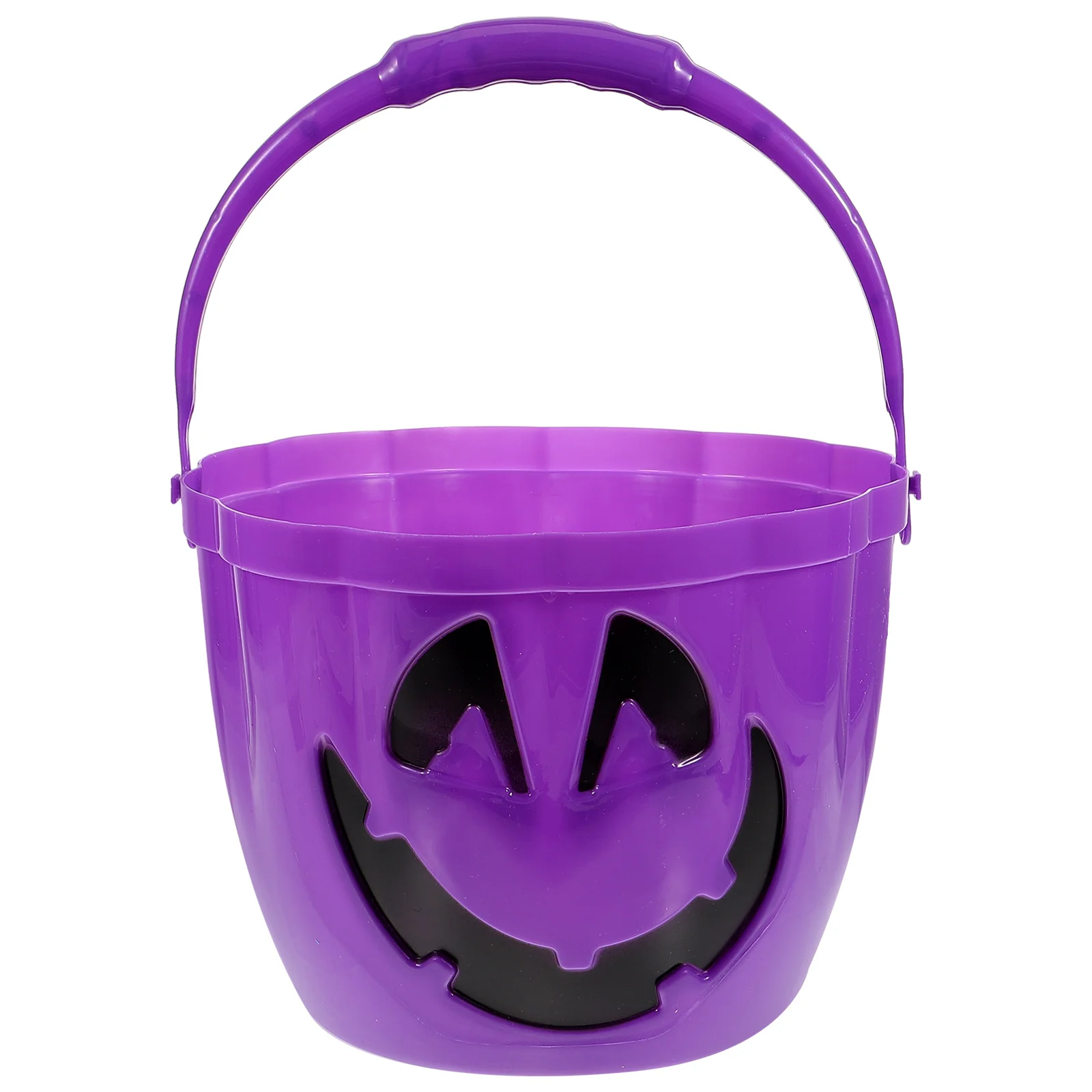 

1pc Glow Halloween Halloween Bucket Handheld Glowing Pumpkin Bucket Halloween Party Trick Or Treat Bucket Children Candy Basket