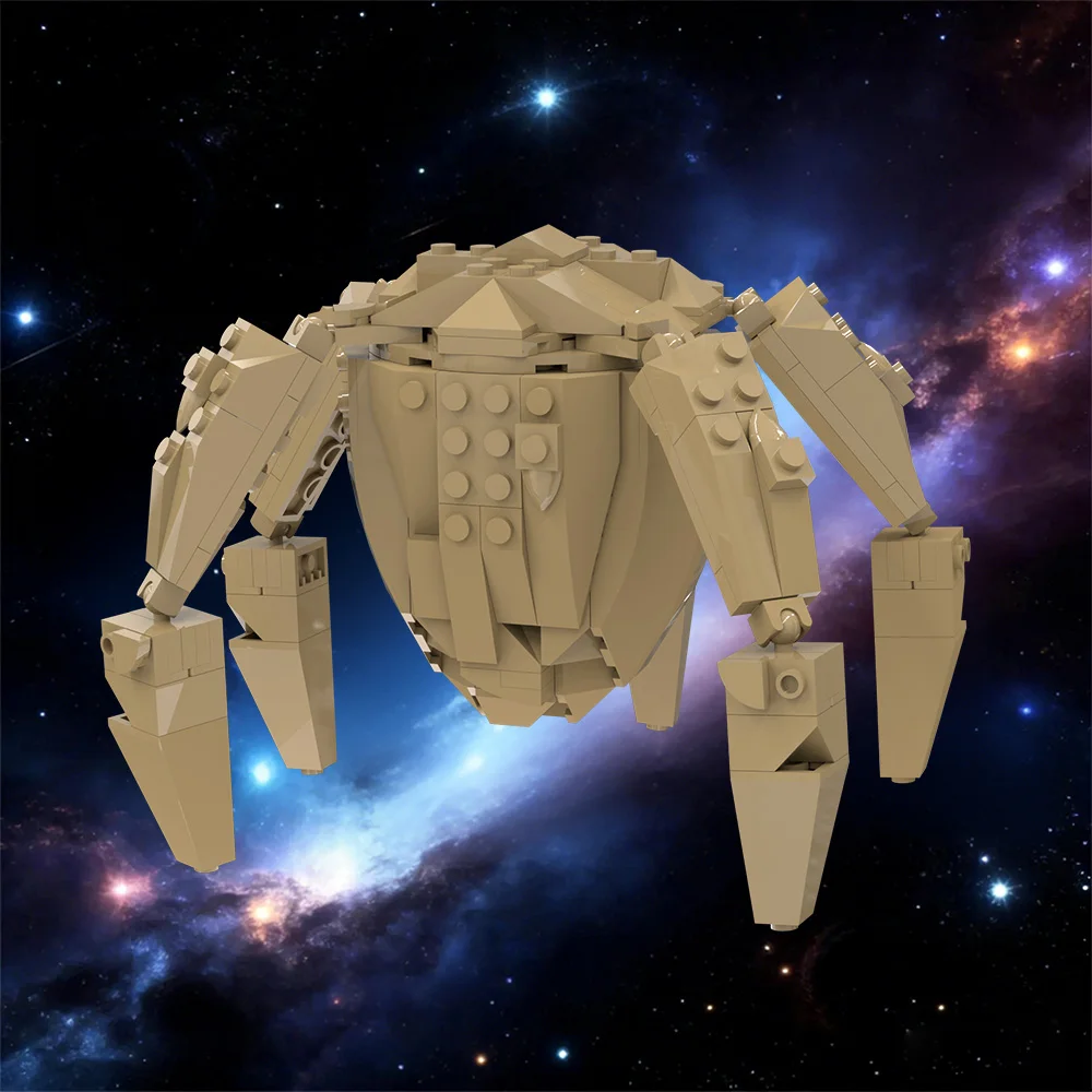

MOC Project Hail Mary Rocky Building Blocks Sci-Fi Movie Rocky Spider-Like Alien Figure with Five Limbs Toy Gift for Adult Fans