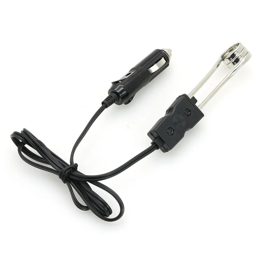 Car Heating Rod Portable Travel Camping Electric Water Heater 12V Quick Heating Tea Coffee Brewing Hot Water Device
