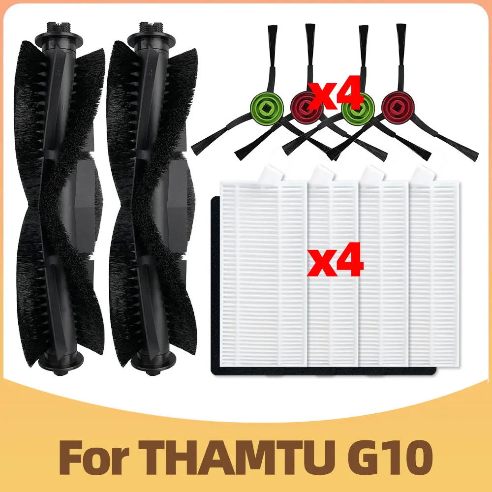 

Accessory Compatible For THAMTU G10 Robot Vacuum Cleaner Main Side Brush Hepa Filter