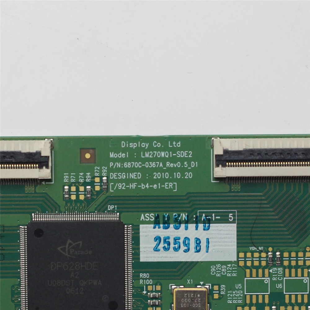 6870C-0367A Logic Board 6870C 0367A LM270WQ1-SDE2 TV Board for TV Original T-con Board Display Card