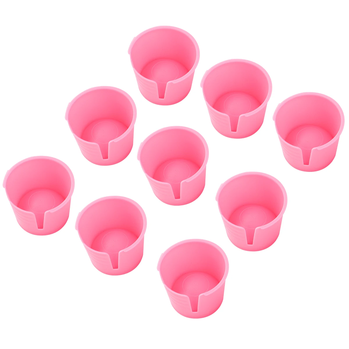 

50pcs Gypsum Mixing Bowl Plaster Dental Silicone Cup Clear Plastic Bowls Lightweight Disposable Easy Clean Reusable Dentist