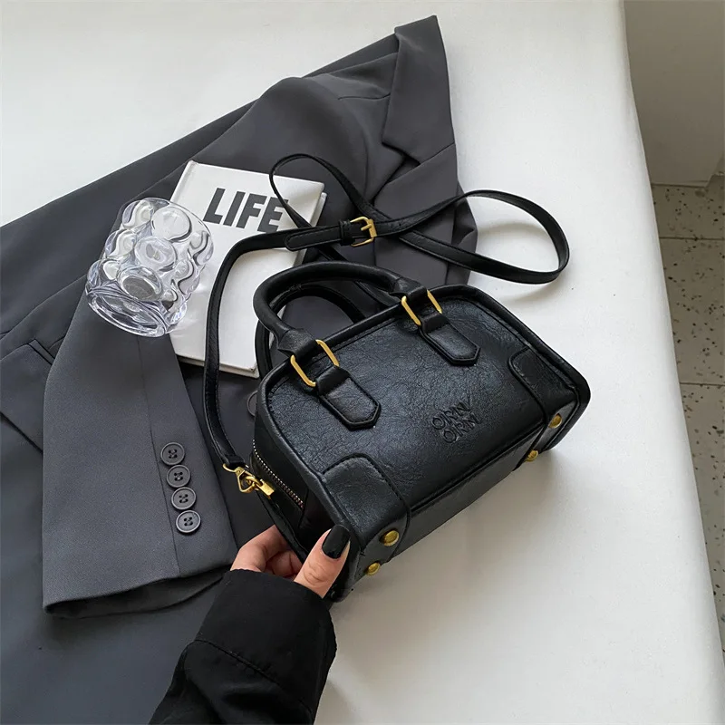 Women Designer Bag Purse and Handbag Vintage Crossbody Bag for Women Commuting Boston Bag Women Shoulder Bags Bolsos De Mujer