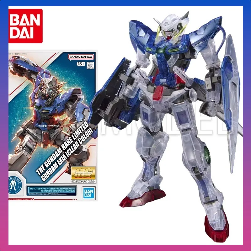 

Bandai Gundam Model Kit Anime MG 1/100 THE GUNDAM BASE LIMITED GUNDAM EXIA(CLEAR COLOR) Action Figures Toys