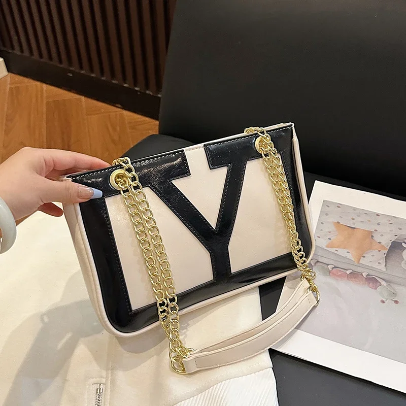 Sac messager en cuir élégant pour femmes, Design à bandoulière classique populaire pour dames de marque de luxe par un célèbre créateur