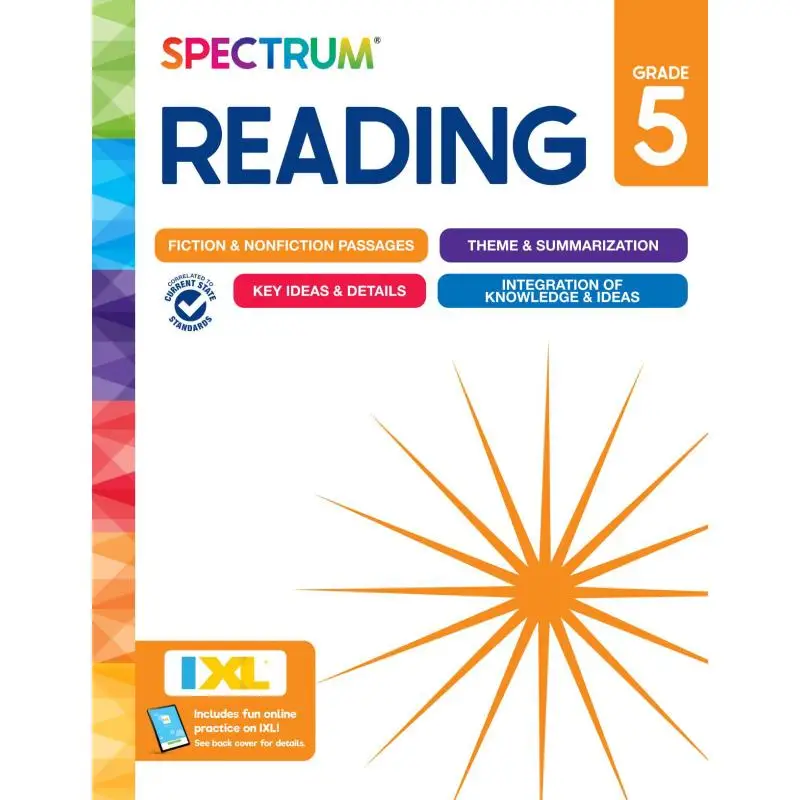 

Spectrum Reading Workbook Grade 5 Carson Dellosa Education Carson Dellosa Education 9781483874777 Book