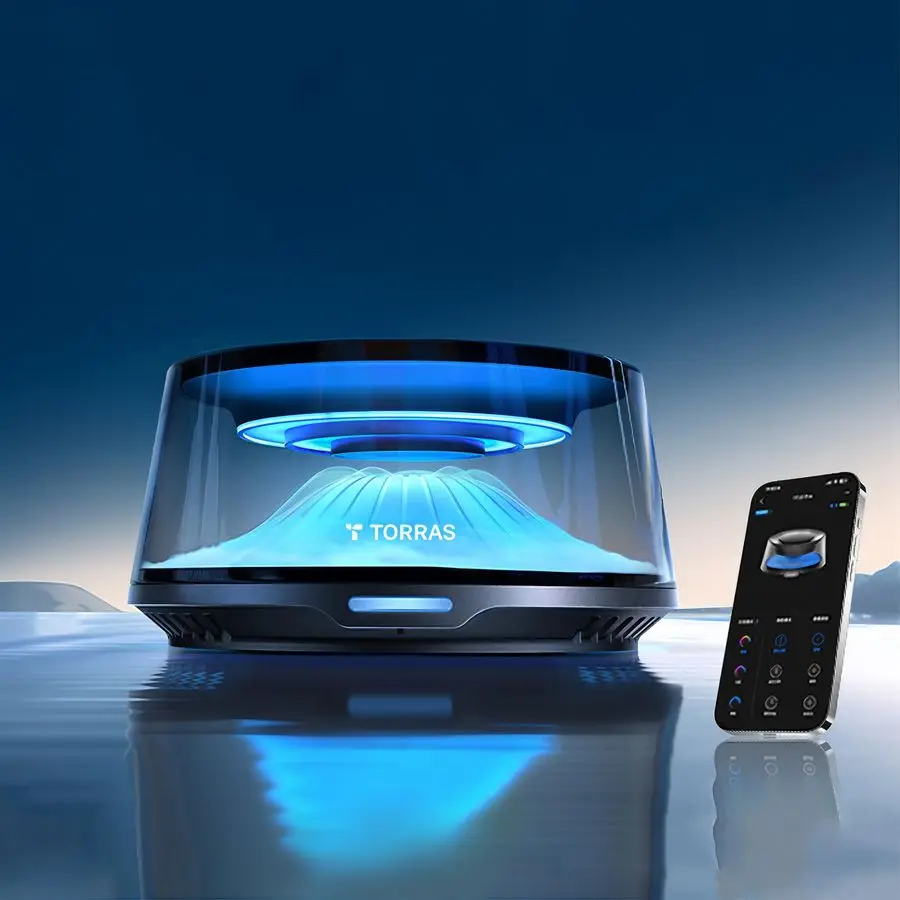 

Smart Car Air Fresheners, The First APP Control Car Freshener, Premium Scenic Fragrance, Auto ON OFF, Cherry Blossom amp White M