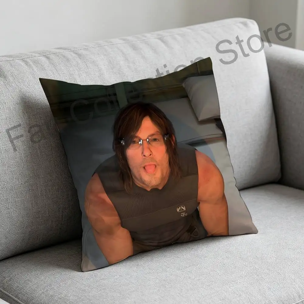 D-Daryl D-Dixon Pillow Case Cushion Cover Home Decor Birthday Gift Pillowcover