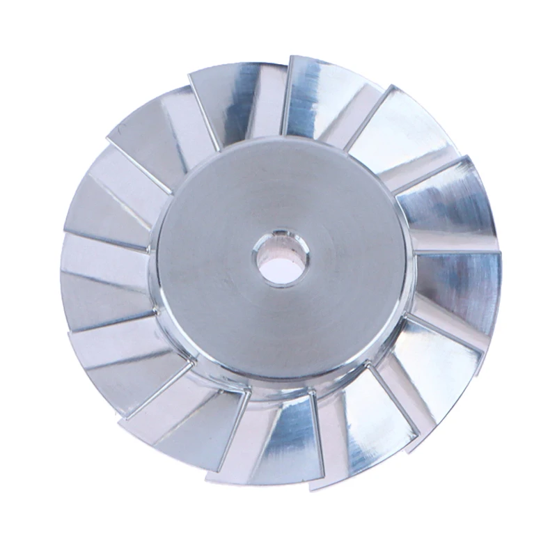 1PCS Aluminum Hair Dryer Parts 27mm Fan Blade Impeller CNC Machined High Precision Impeller Repair Accessory