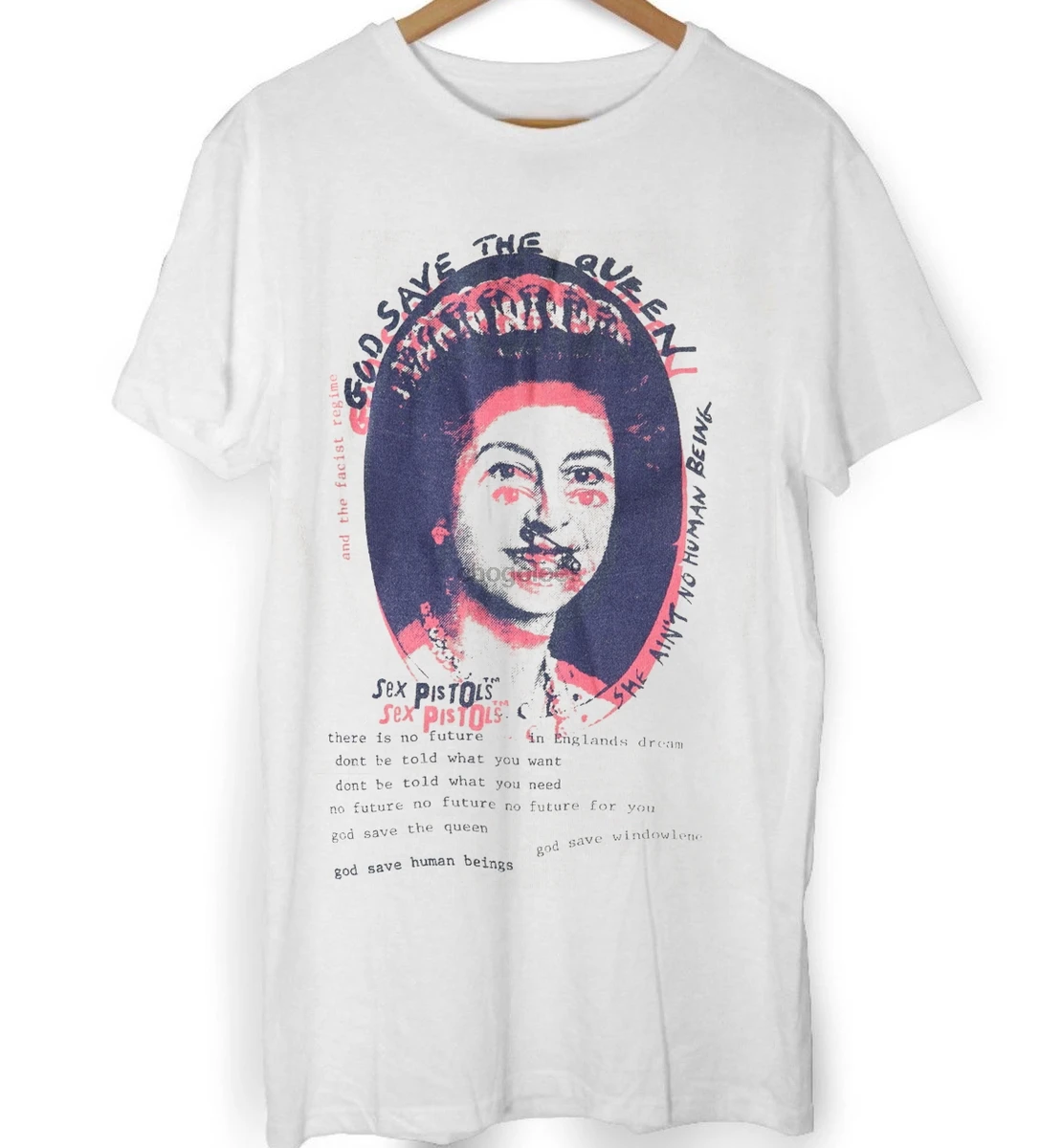 Sex-Pistols God Save The Queen S-5XL 1998 T-shirt Unisex Vintage Cotton Tee