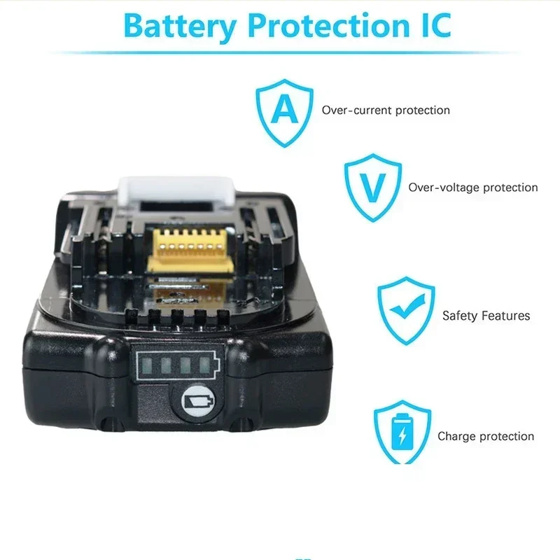 

Suitable for Makita 18V 3.0/4.0/5.0Ah lithium-ion rechargeable battery replacement electric tool battery