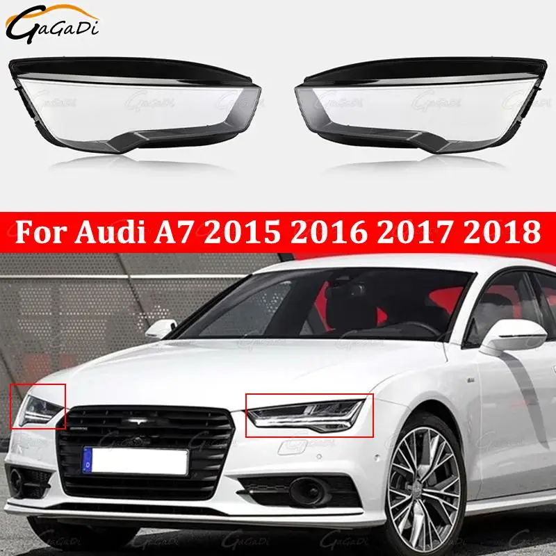 

Car headlight lampshade is suitable for Audi A7 S7 2016-2018 RS7 2017-2018 headlight lens headlight lamp shell