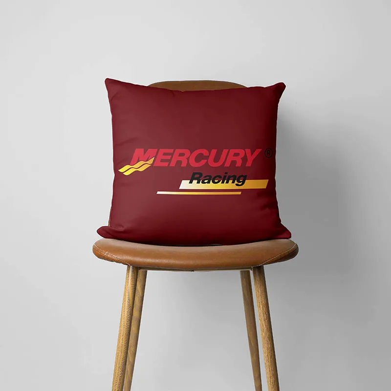 Mercury Racing Pillowcase for Sofa and Chair, Car Pillow Cover, Car Pillow Case, 180