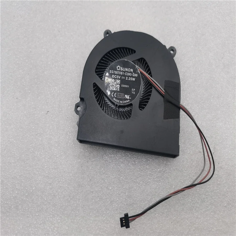 Cooling Fan for Mechanical Revolution Z1 Deep Sea Titan X1 X2 Deep Sea Ghost Z1 EG75070S1-C390-G99 THER7GE5K6-1411 GE5KN66