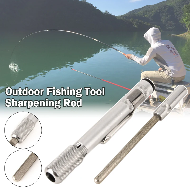 

Fishing Hook Sharpener High Quality Portable Outdoor Tool Pen Shaped Knife Sharpener New Fishing Gear Accessories