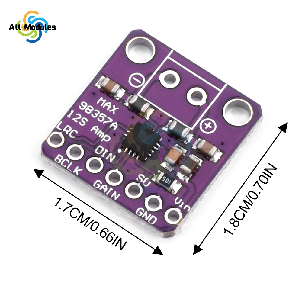 MAX98357 I2S Audio …