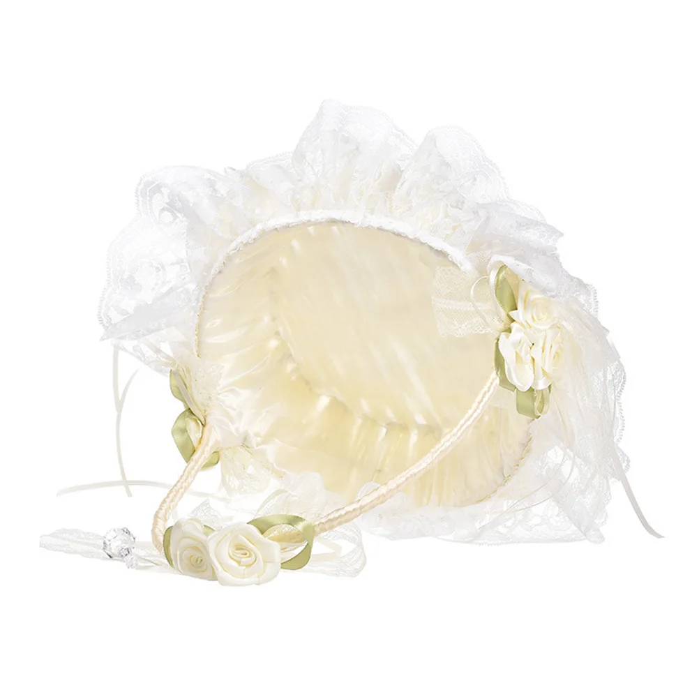 

22 X 25Cm Bride Flower Basket for Wedding Ceremony Romantic Rose Petals Holder Elegant Party Decoration Basket for Bride Special