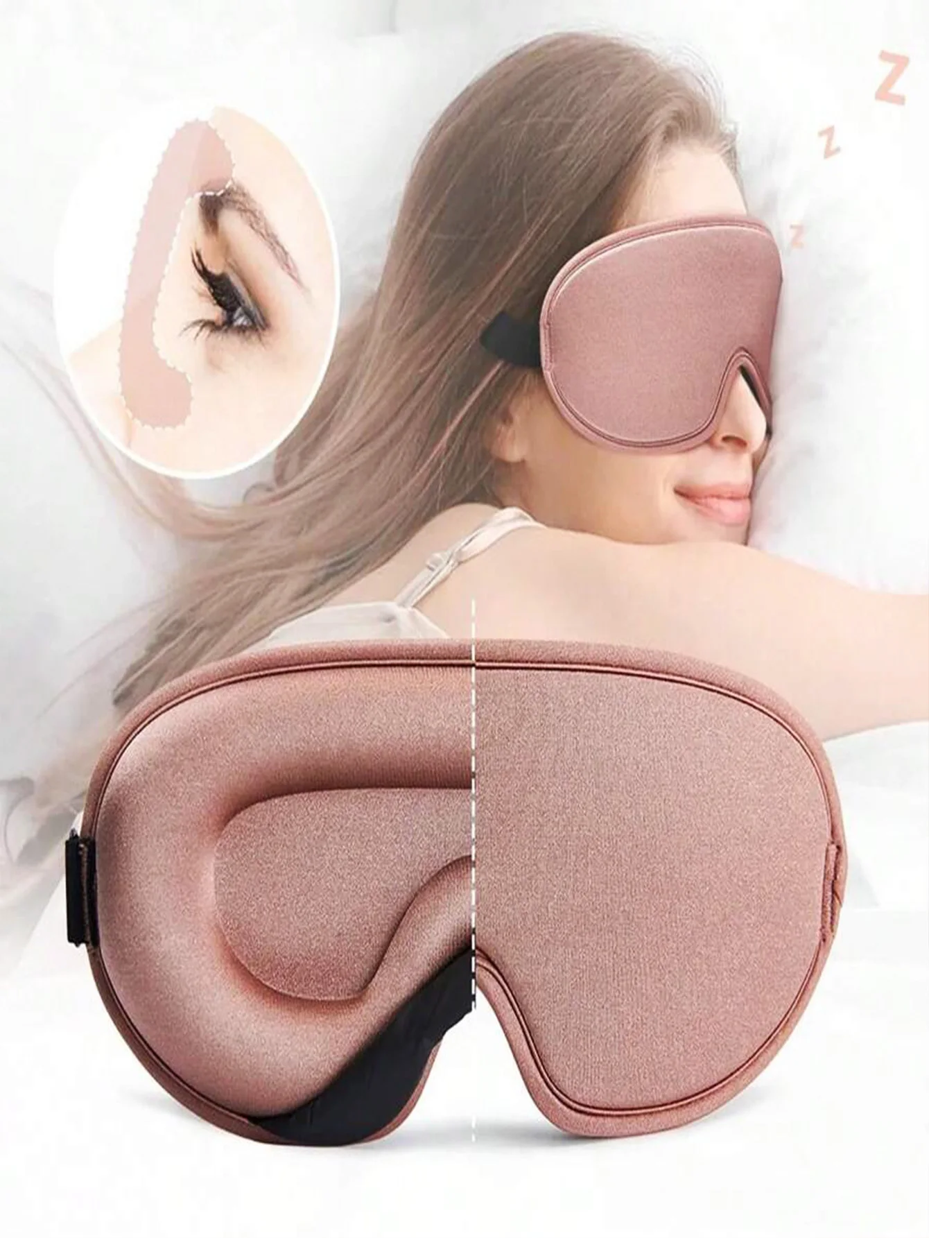 

Шелковая маска для сна, мягкая и гладкая, для глаз, для путешествий, для отдыха, для релаксации, повязка на глаза, средство для улучшения сна