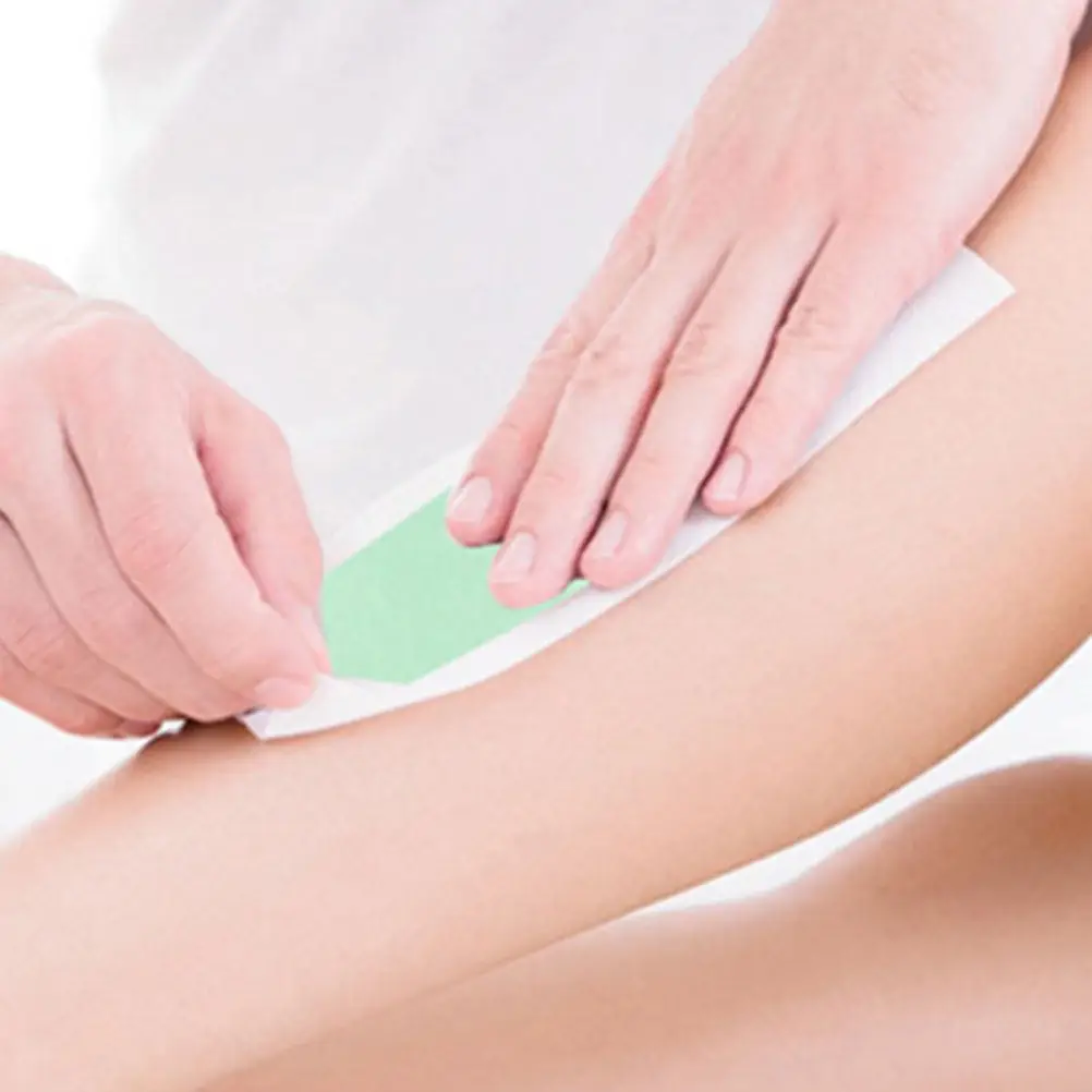 

25Pcs Face Waxing Strips Mini Portable Hair Removal Stickers for Women Upper Lip Chin Underarm Smooth Skin Wax Pads