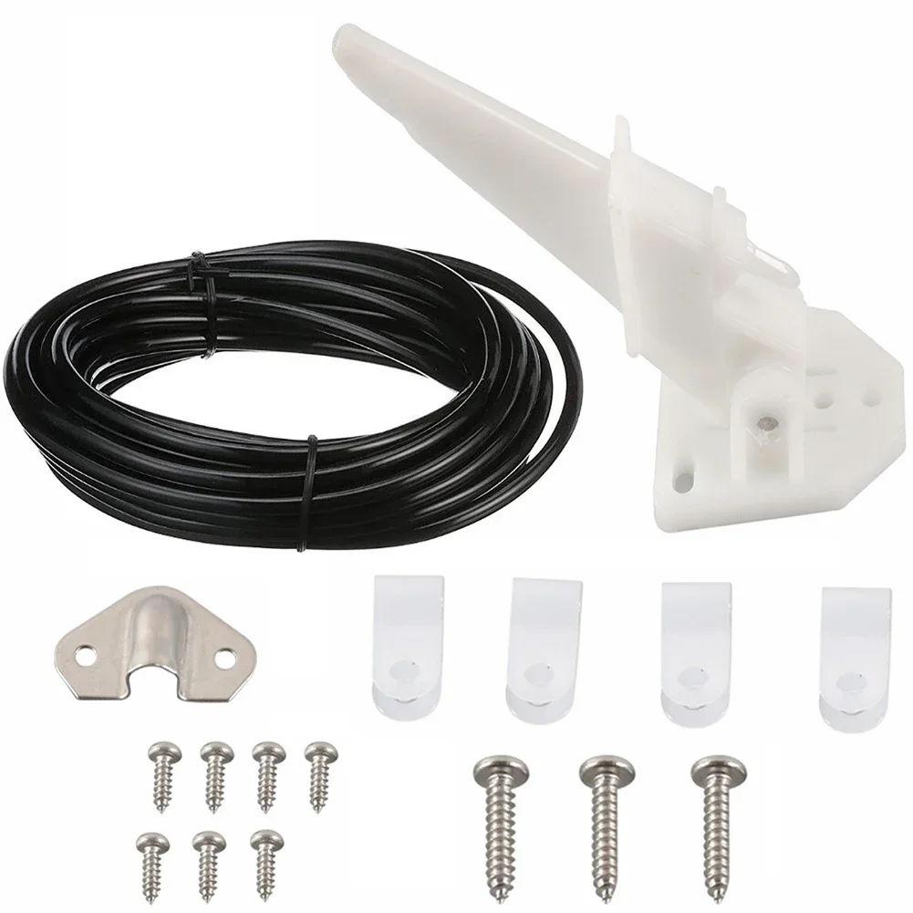 

Yacht Flow Meter Part White Anti-corrosion Boat Speedometer Supplies 600cm PVC Tube .Kit.Fitment New Practical