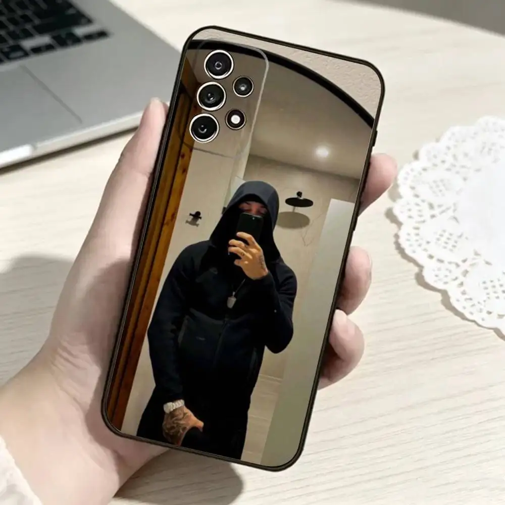 R-Rapper Roa  Phone Case Black Silicone Soft For Samsung S25,S24,S21,S22,S23,S30,Ultra,S20,Plus,Fe,Lite
