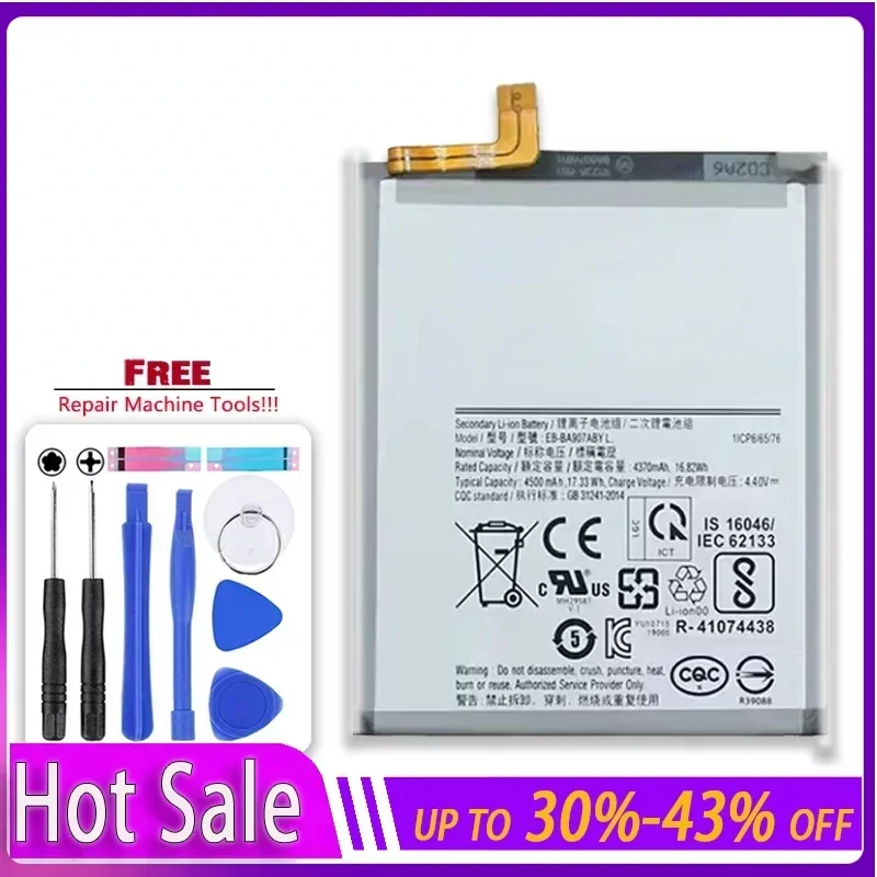 YKaiserin 4500mAh Replacement Battery EB-BA907ABY For Samsung Galaxy S10 Lite