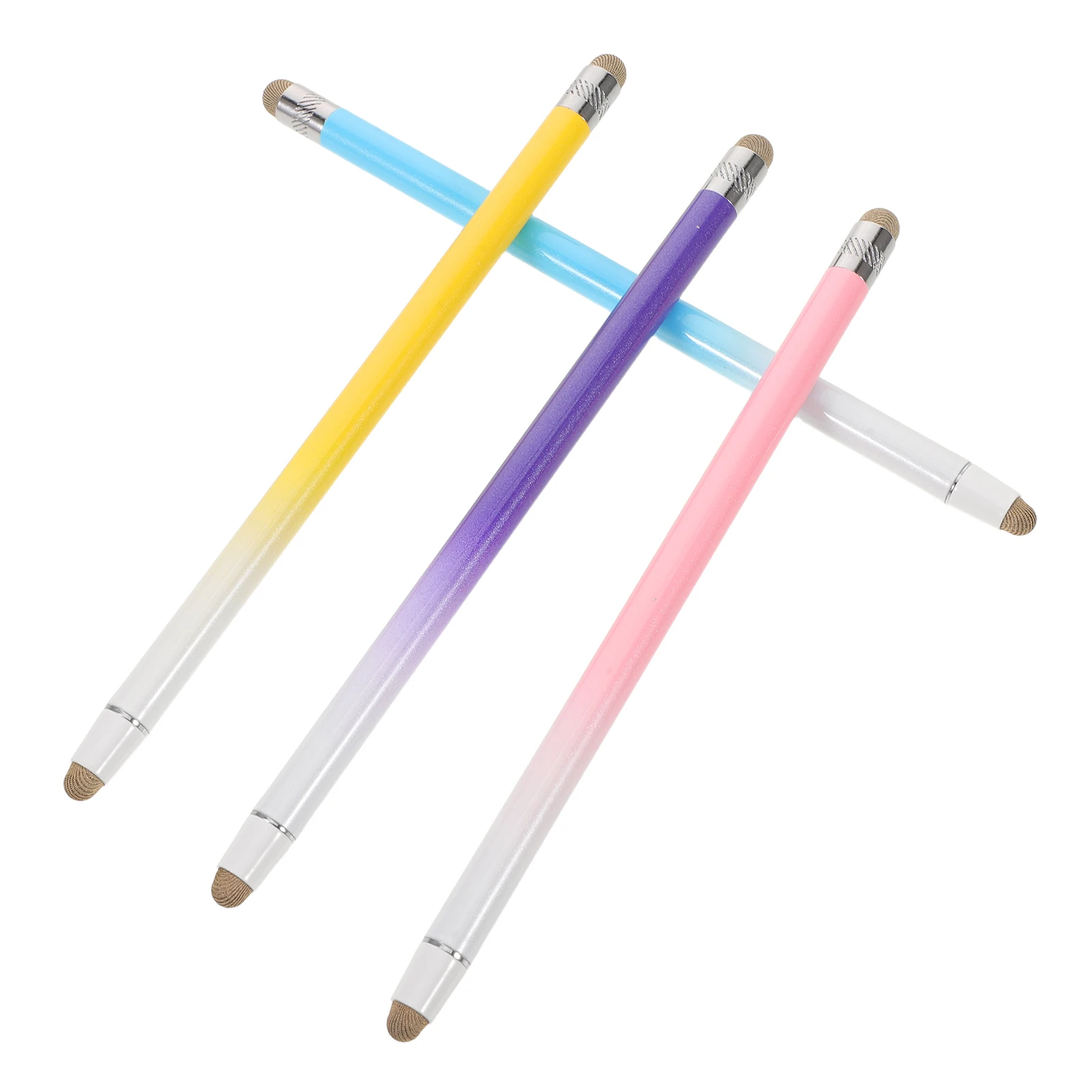 

4pcs Capacitive Stylus Pen For Tablets Smartphones Pencil-Shaped Universal Touch Screen Compatibility High Precision Writing