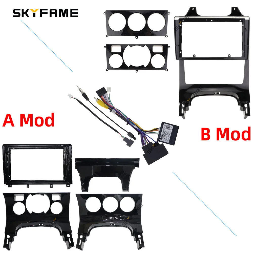 

SKYFAME Car Frame Fascia Adapter Canbus Box Android Radio Dash Fitting Panel Kit For Peugeot 3008 308 5008