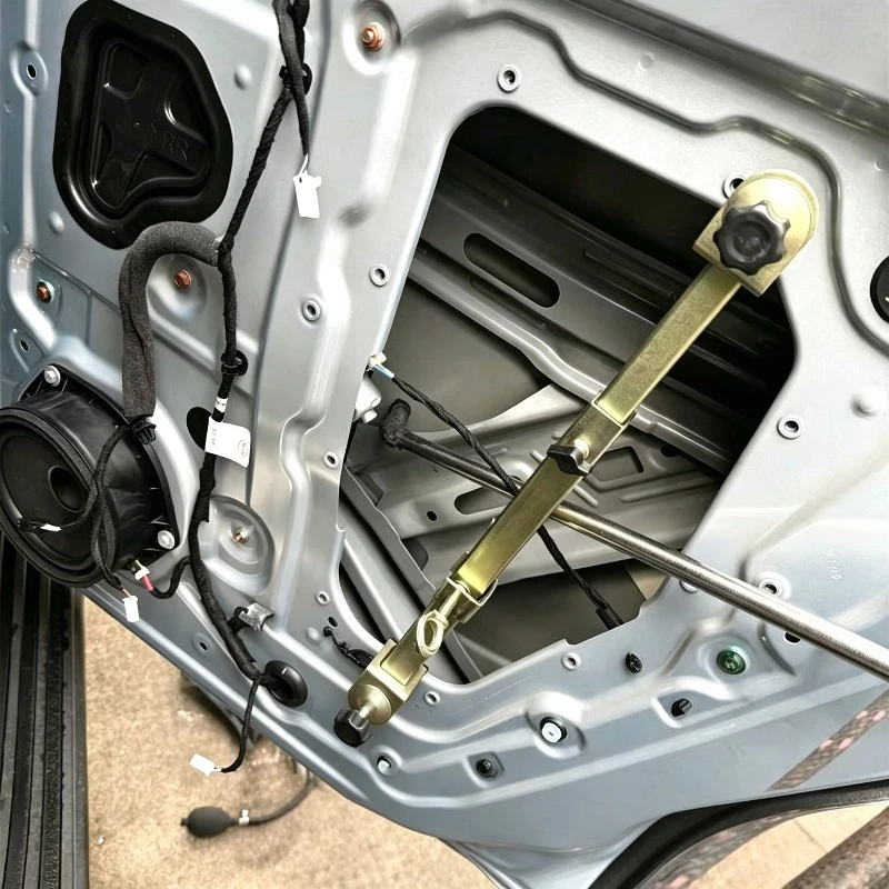 Autotür-Reparaturstützstange PDR Dellenreparatur Drehhalterung Verstellbare Heckklappen-Fixierhalterung Stangenhaken Stützwerkzeug – Detail 5